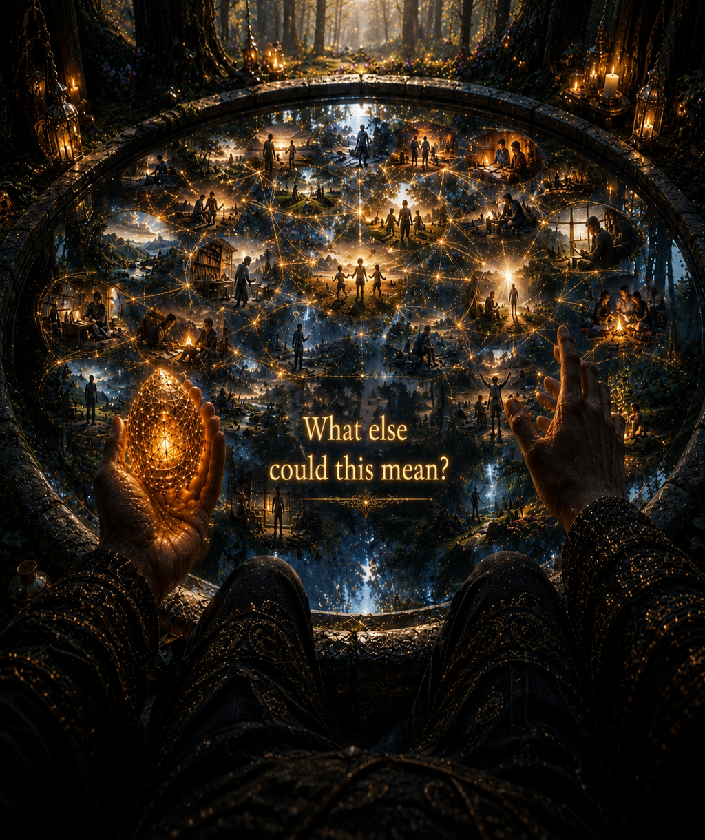 Canvas Art: "The Sanctuary of Solitude" Fantasy Wall Art Wrap